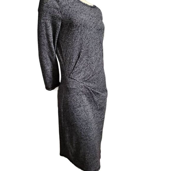 Three Dots Grey Marl Dress - Picture 4 of 5